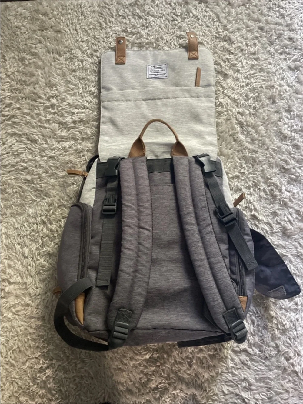 Eddie Bauer first adventure backpack multi compartments